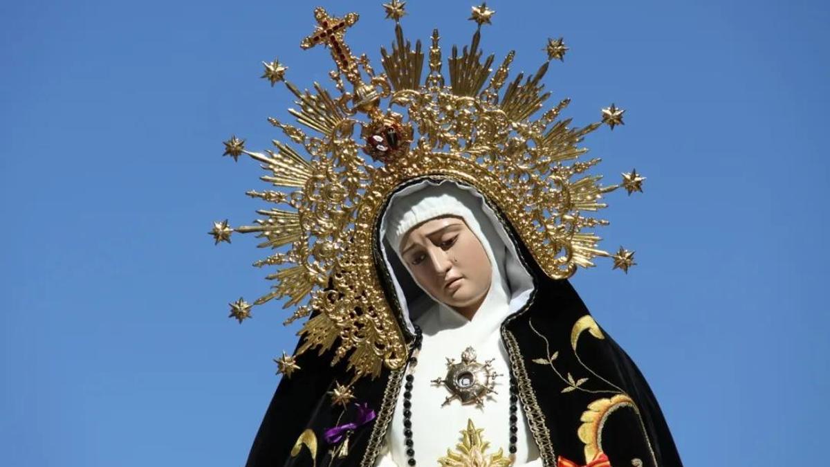 Procesión de la Soledad y el Desamparo en Madrid.