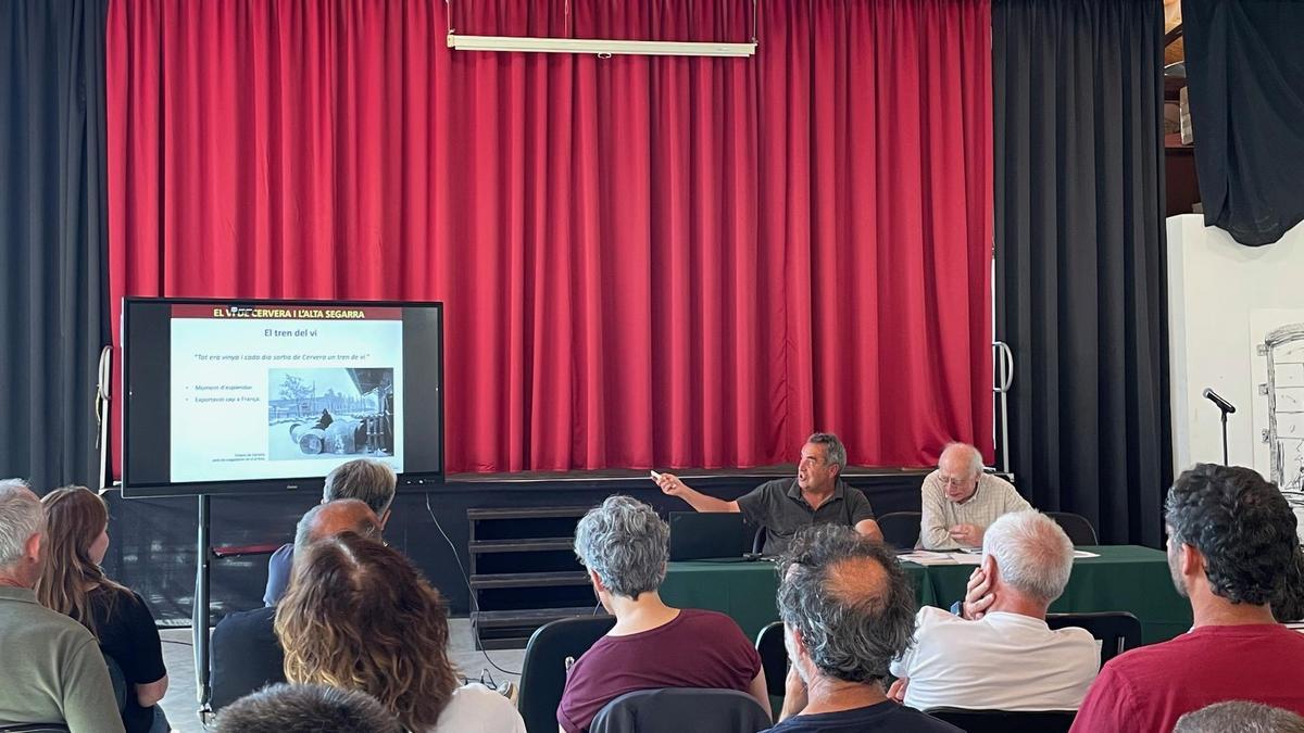 la 2a. Jornada Tècnica “Resultat de l’activitat demostrativa VarVi.Muncat. Recuperació de la biodiversitat i de la història vitícola”