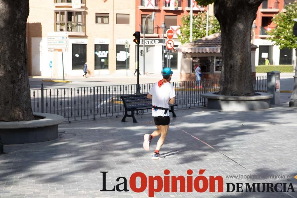 Desescalada en Caravaca: Los 'runners' se ataviaro