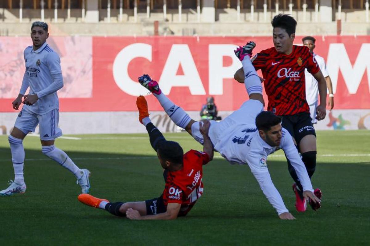 Las imágenes de la derrota del Real Madrid en Mallorca