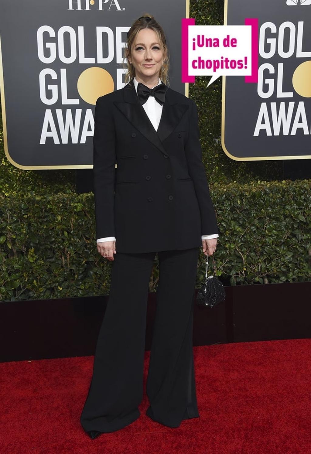 Judy Greer en los Globos de Oro 2019