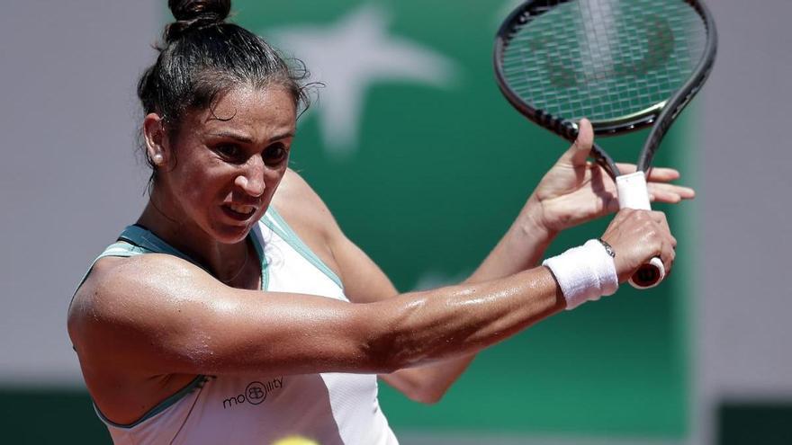 Sara Sorribes cae en octavos de final de Roland Garros ante Beatriz Haddad
