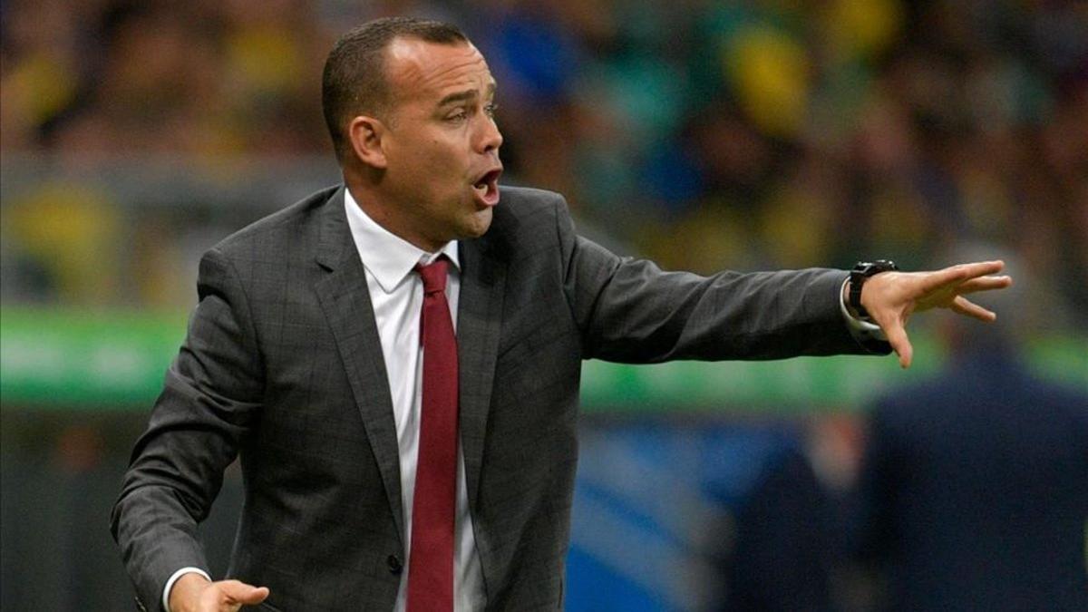 Rafael Dudamel celebró el empate ante Brasil