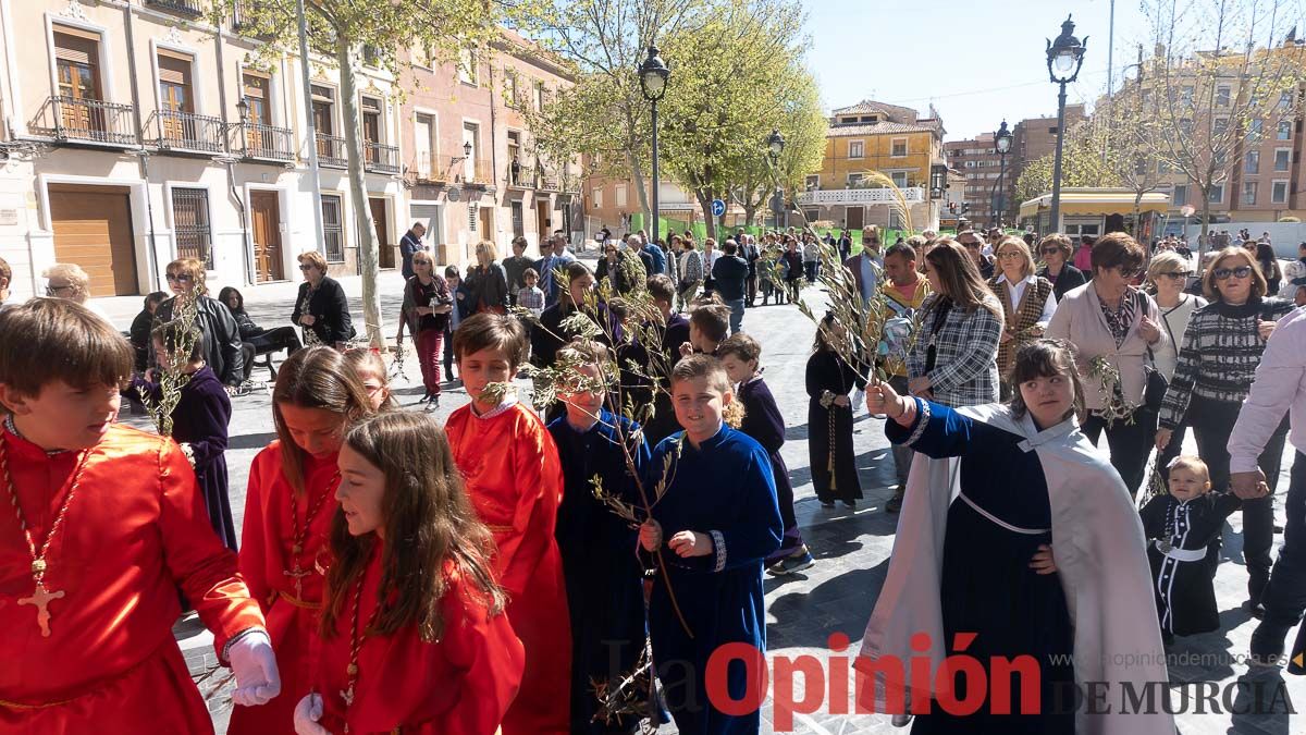 Procesión de Domingo de Ramos en Caravaca