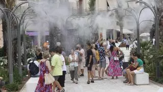 La Plaza de la Reina se llena de gente tras la remodelación