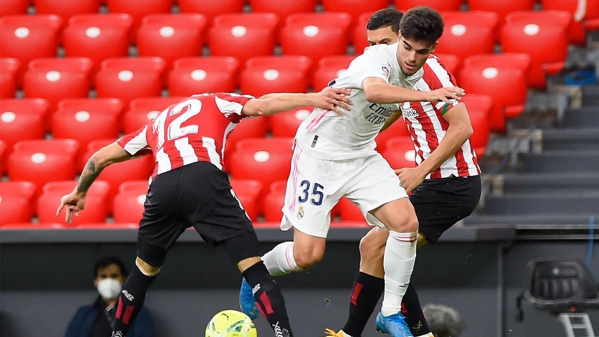 Miguel tuvo otra buena presentación ante el Athletic