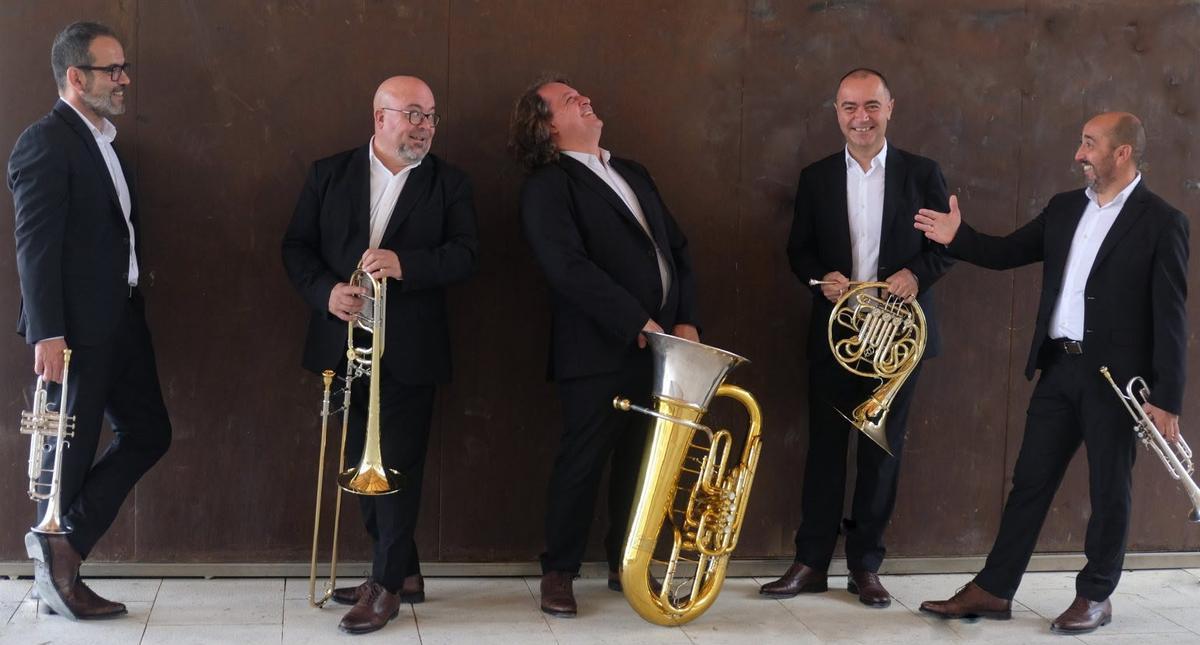 El quinteto de Spanish Brass