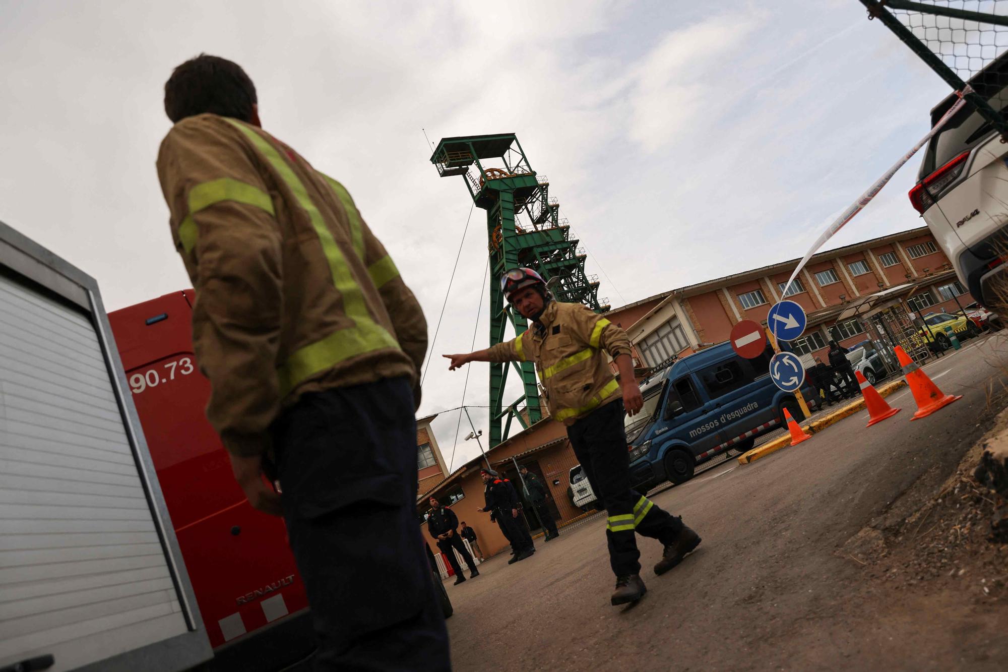 Tres treballadors morts a la mina de Súria després d’un despreniment