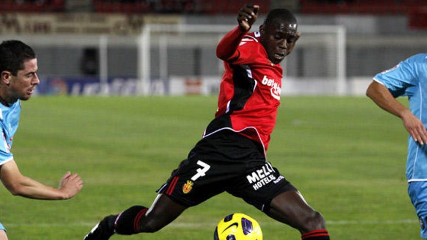 El jugador del RCD Mallorca, Pereira.