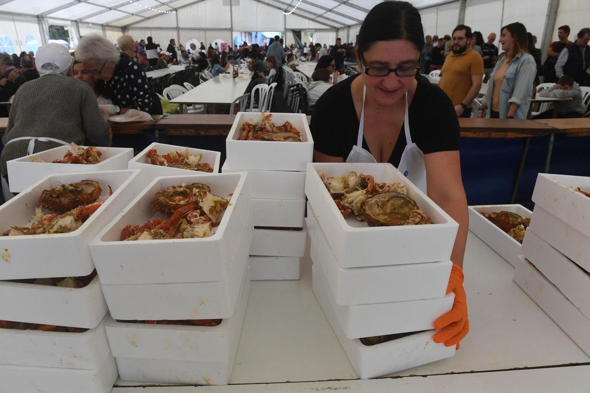 Fiesta da Centola de Lorbé, en Oleiros