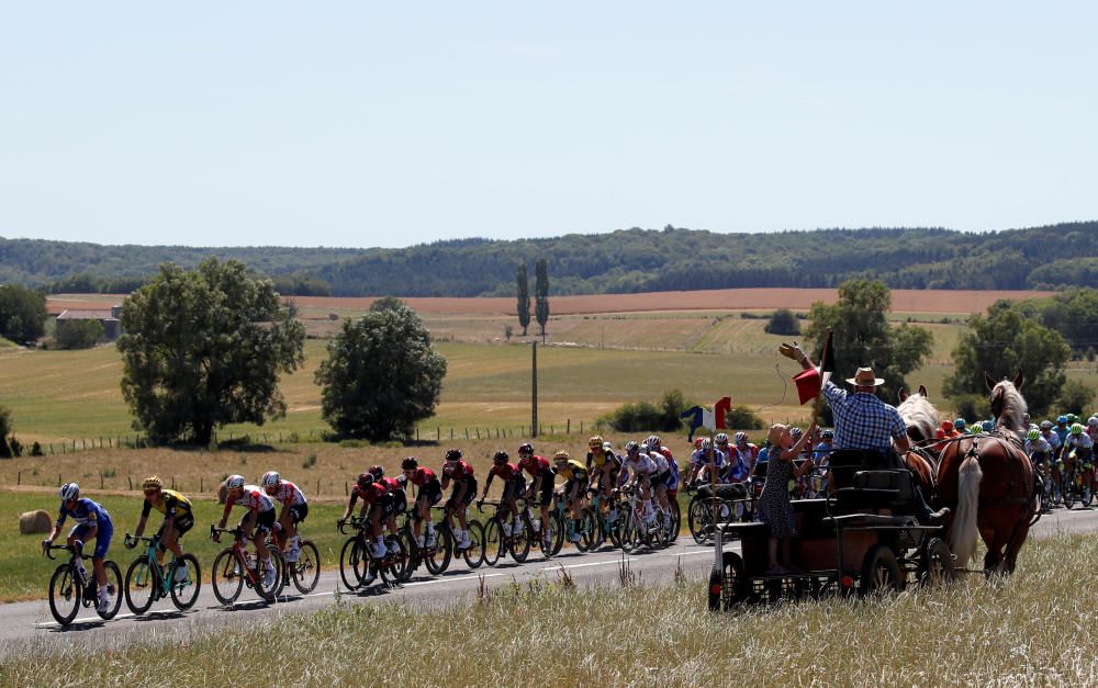 Tour de Francia: La cuarta etapa, en imágenes.