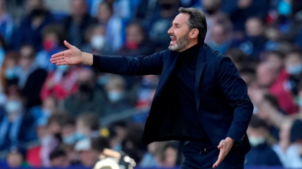 Vicente Moreno, entrenador del Espanyol