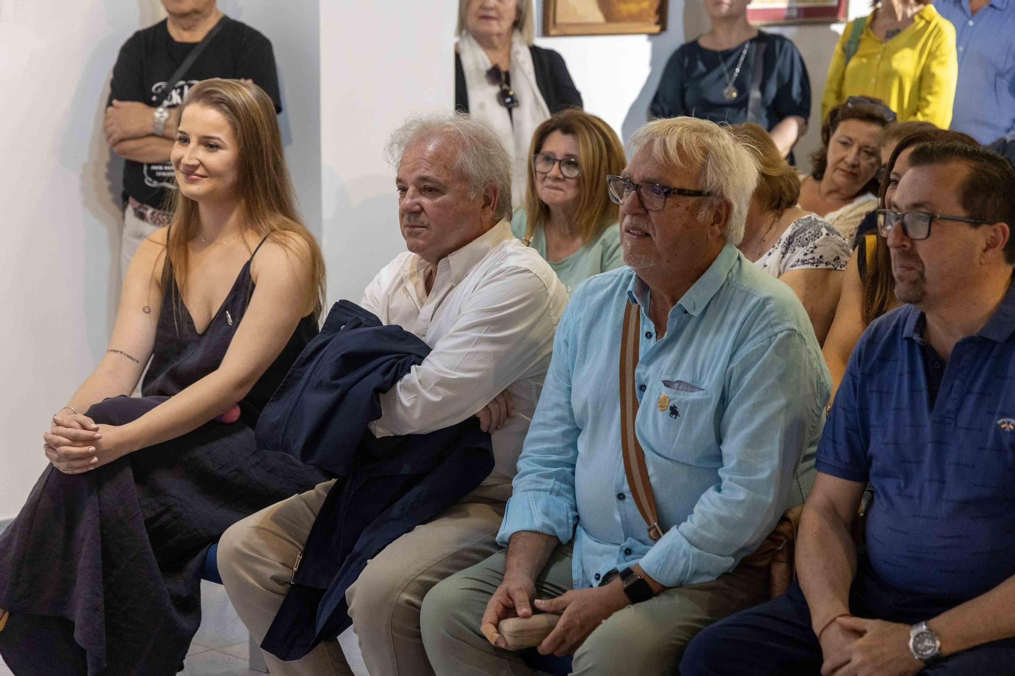 La Fila Navarros de San Blas expone sus 50 años de historia en el Club Información.
