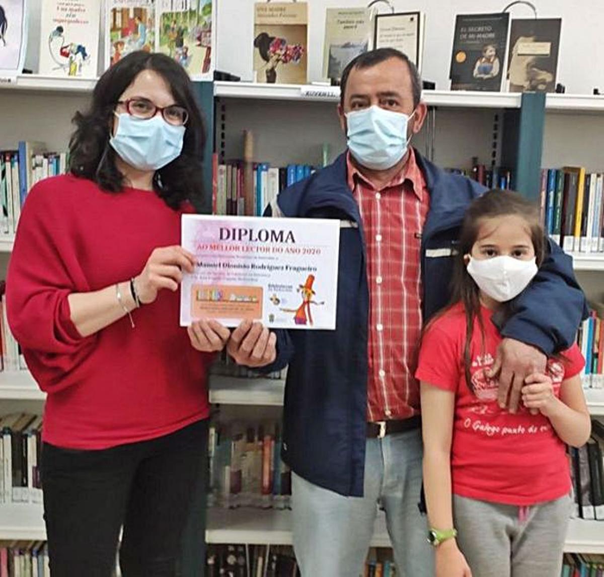 Uxío, gañador (infantil) na biblioteca Xela Arias.  | //FDV