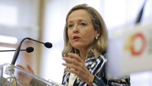 Calviño, optimista després de les dades de l’EPA: «La perspectiva és positiva»