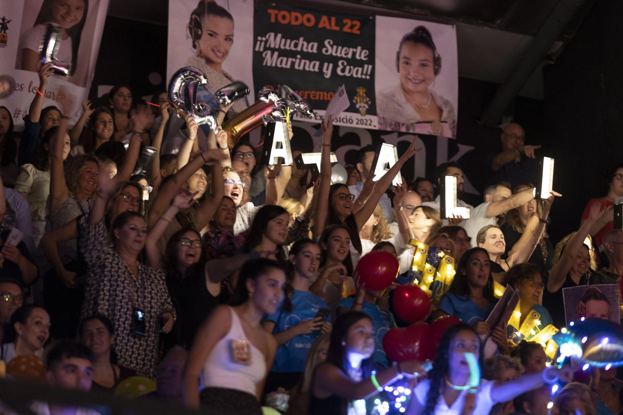 Ambiente de pasión y Fallas en la Fonteta