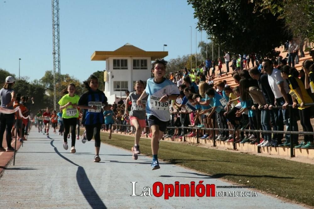 Final Cross Escolar de Lorca: Benjamin femenino