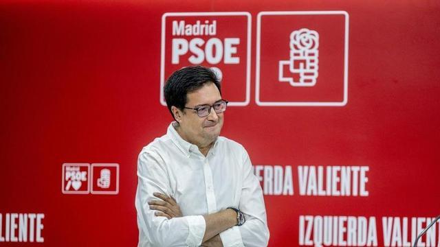 El candidat socialista a la Comunitat de Madrid, Óscar López.