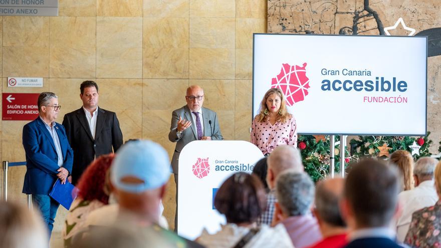La Fundación Gran Canaria Accesible pasa a coordinar las políticas del Cabildo en discapacidad