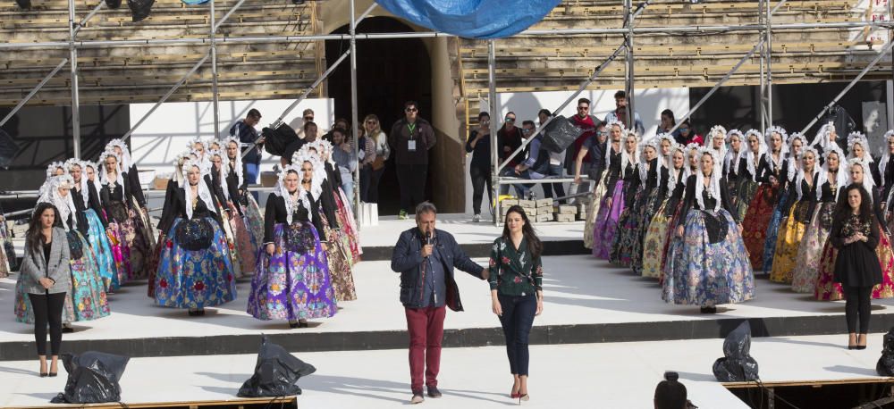 Segundo ensayo de la Gala de elección de la Bellea del Foc 2018