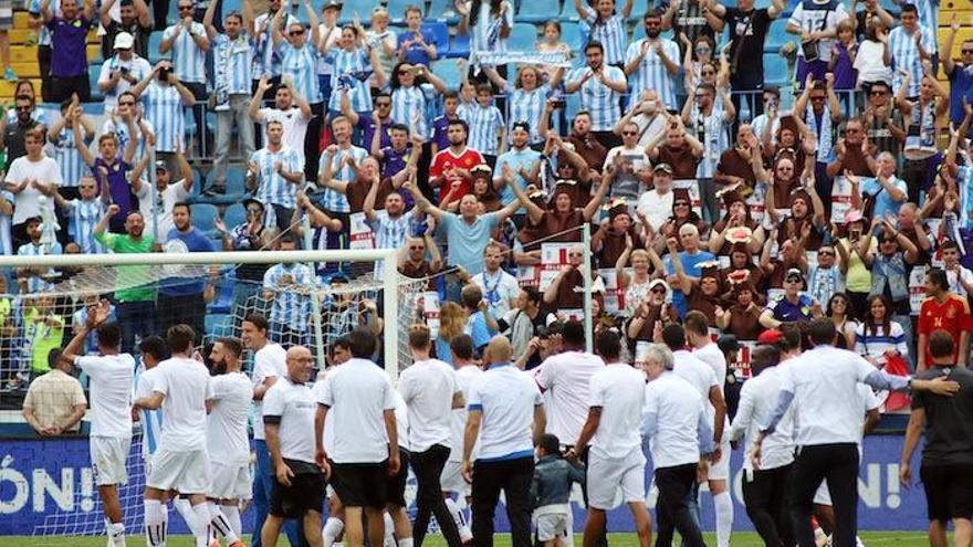 La afición quiere volver a disfrutar con el Málaga.