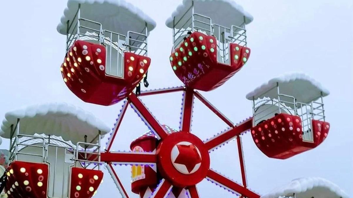 La noria que habrá en San Agustín