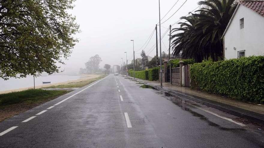 Zona de As Sinas, en Vilanova de Arousa.  // Noé Parga