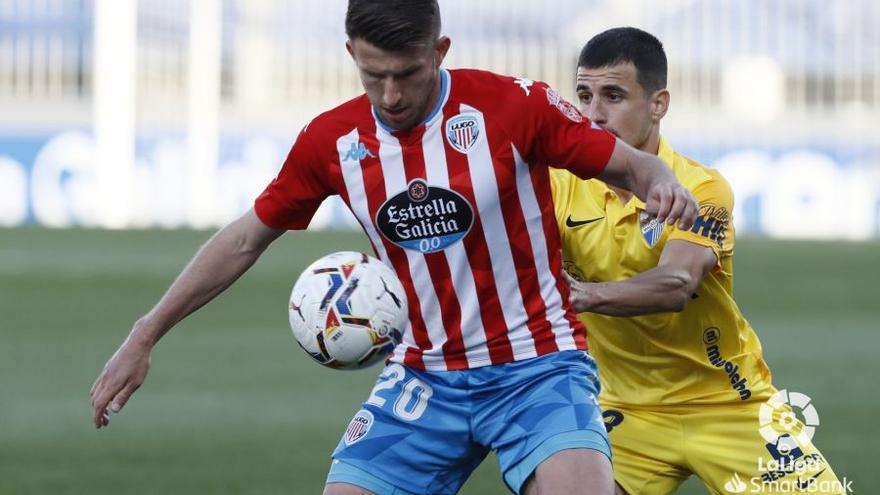 Las imágenes del CD Lugo - Málaga CF de LaLiga SmartBank