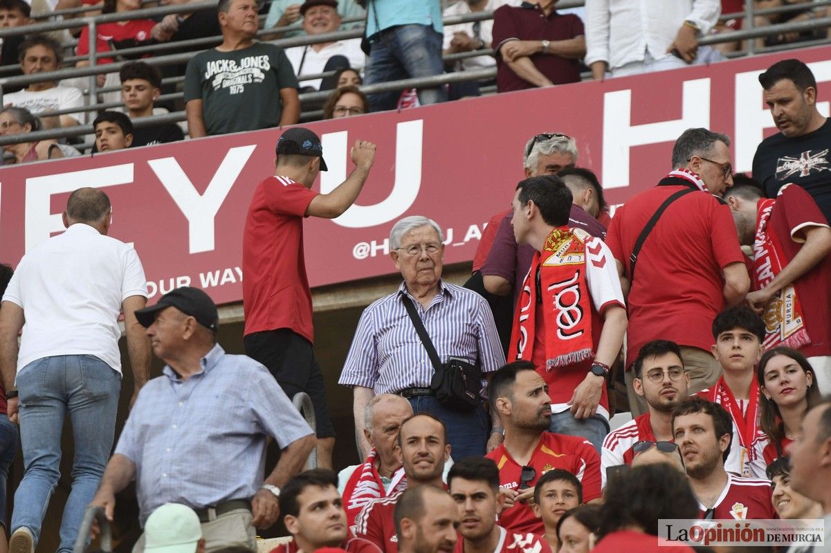 Así fue el encuentro del play off del Real Murcia y el Nástic en la lucha por el ascenso