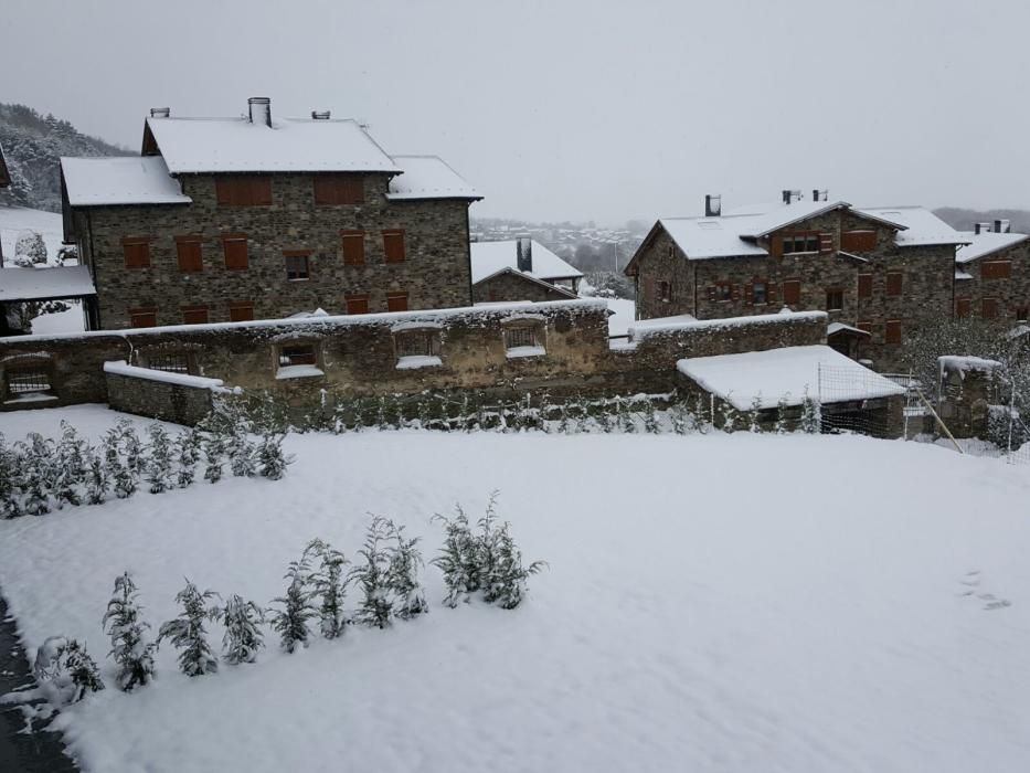 Nevades a la Cerdanya i el Berguedà