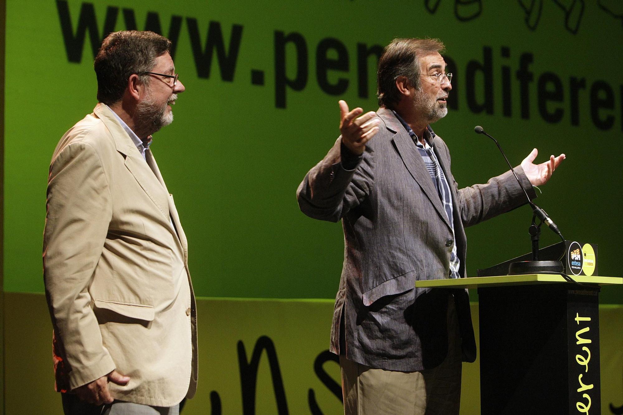 Los momentos de la vida política de Pere Sampol
