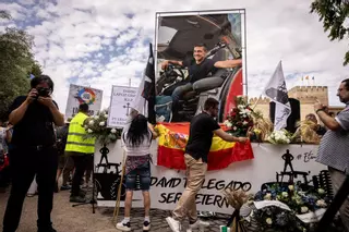 Homenaje al joven agricultor David Lafoz