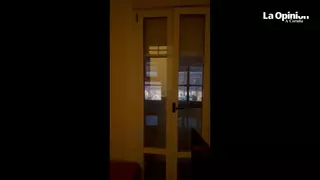 Así se 'sufren' los conciertos de María Pita desde dentro de un piso de la plaza