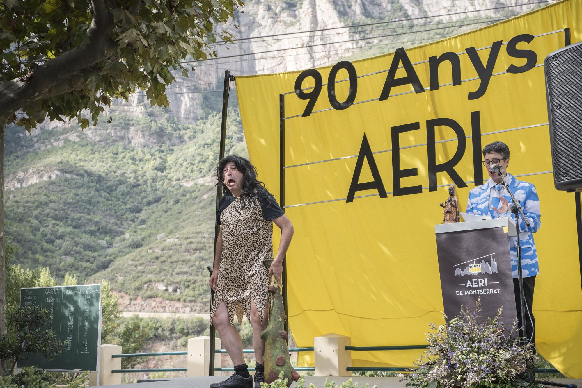L'aeri de Montserrat celebra els seus 90 anys de vida