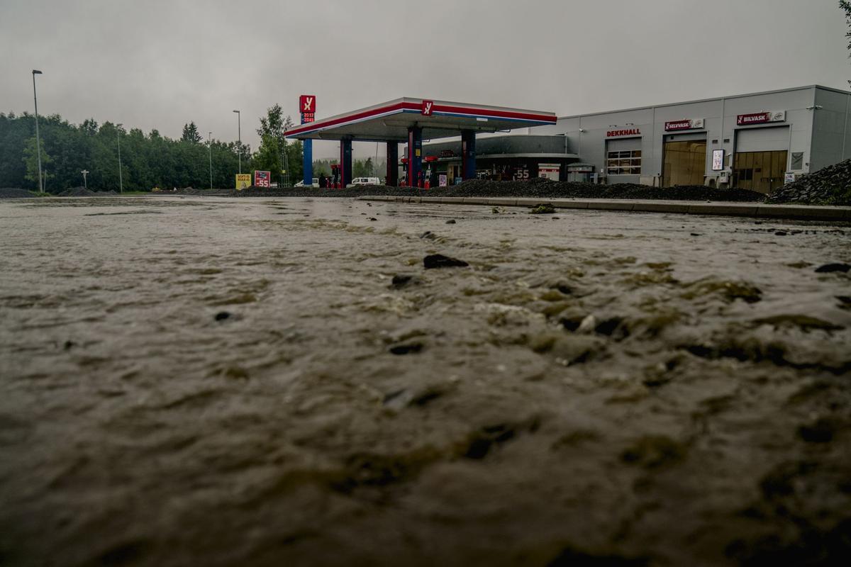 La tormenta Hans afecta a Suecia y Noruega