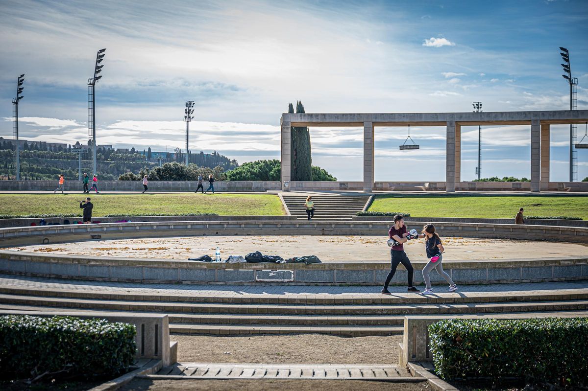 "Es vergonzoso el estado de abandono del patrimonio olímpico de la plaza de Europa"