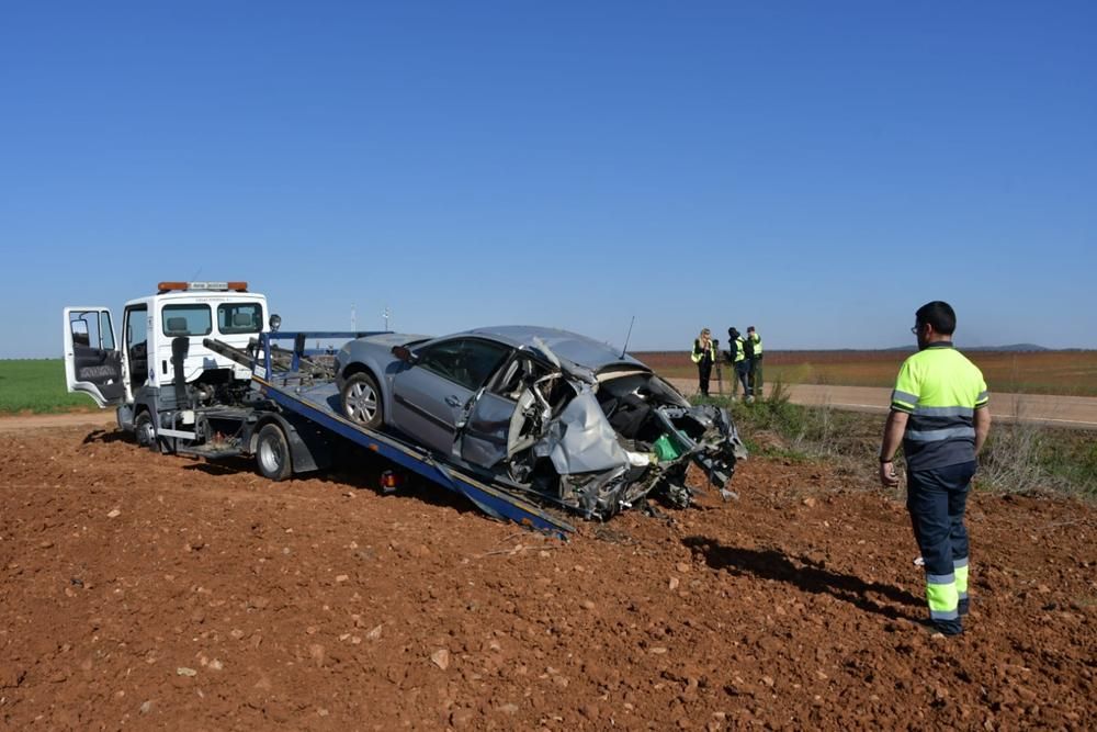 Las imágenes del accidente mortal en la N-630