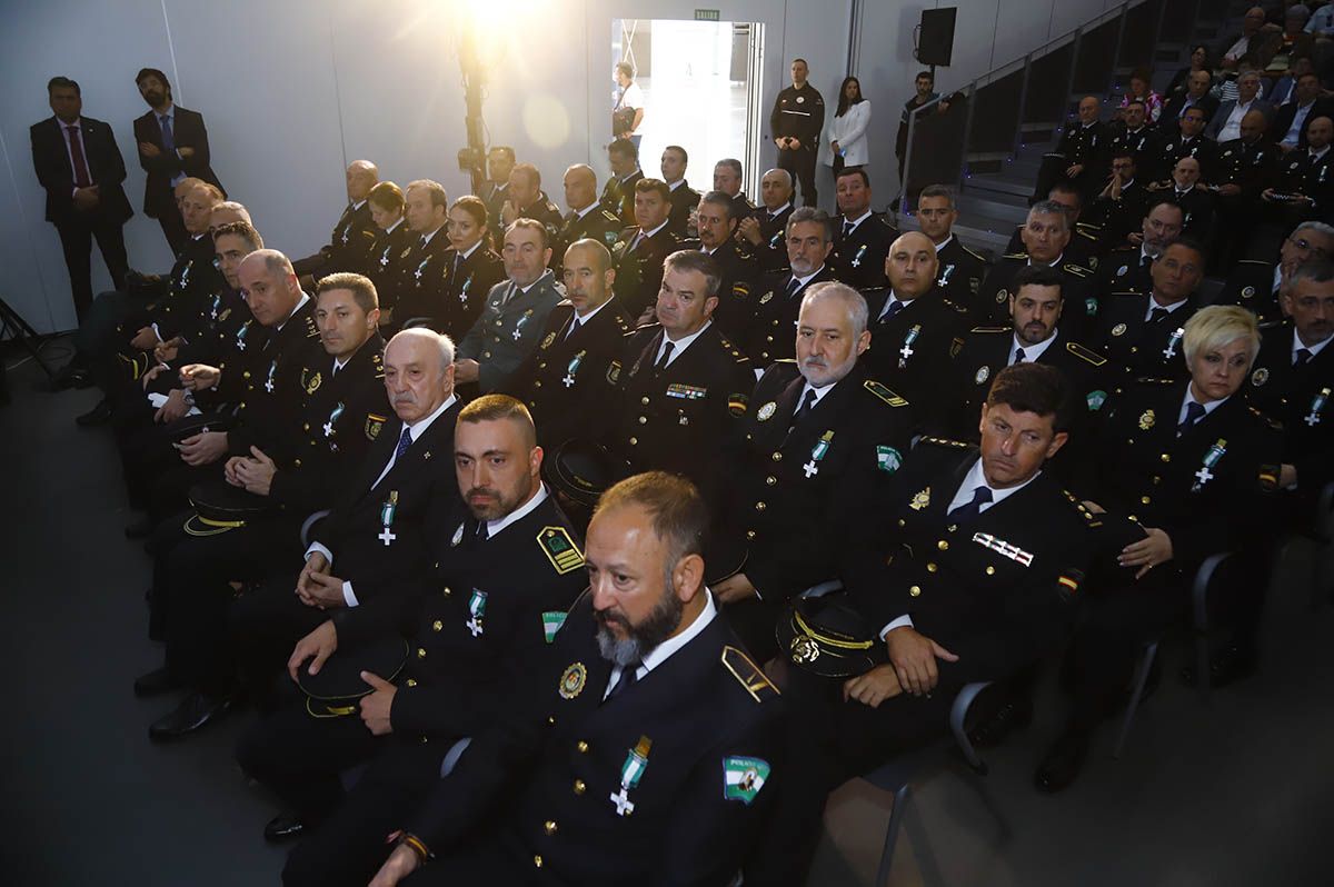 Entrega de medallas a mérito de la Policía Local de Andalucía en Córdoba