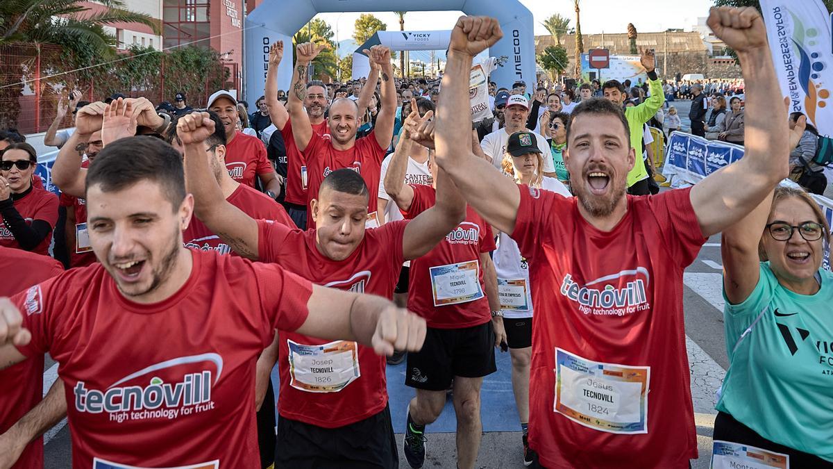 La carrera fue una fiesta de las empresas y el deporte popular