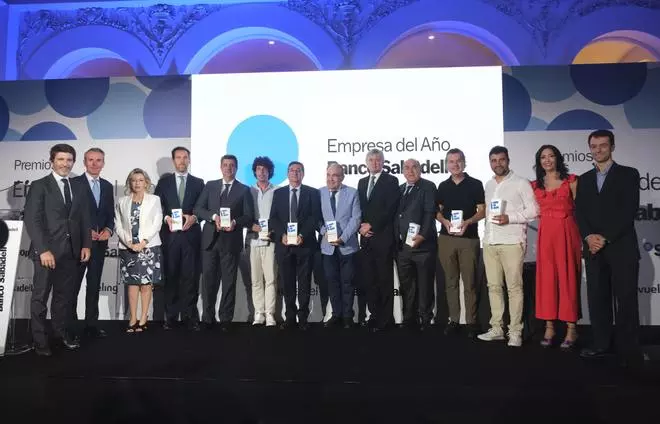 Los I Premios Empresa del Año Banco Sabadell, en imágenes