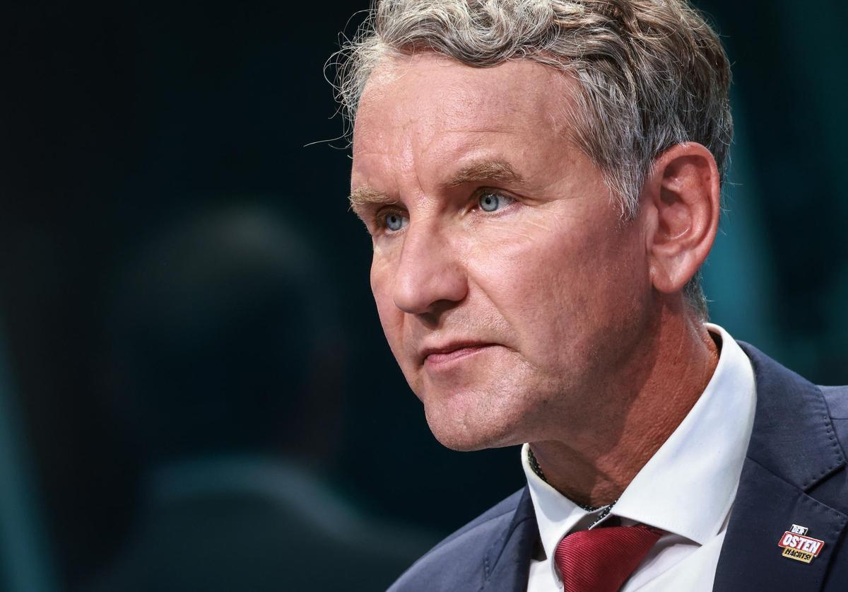 El candidato del partido de ultraderecha AfD por Turingia, Bjoern Hoecke