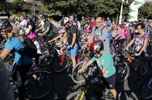 Búscate en nuestra galería del 'Día de la Bicicleta'