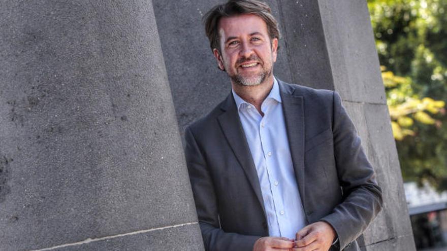 El candidato nacionalista al Cabildo de Tenerife, Carlos Alonso.