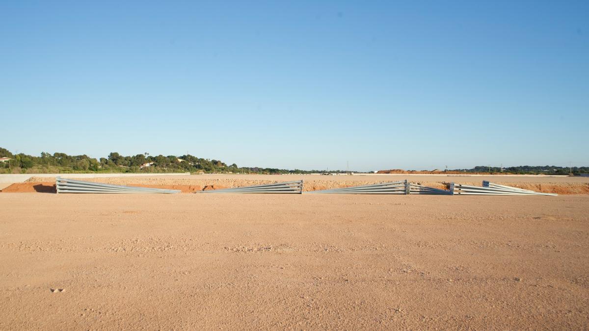 Urbanización del suelo logístico que promueve la inmobiliaria Merlin en Bétera.