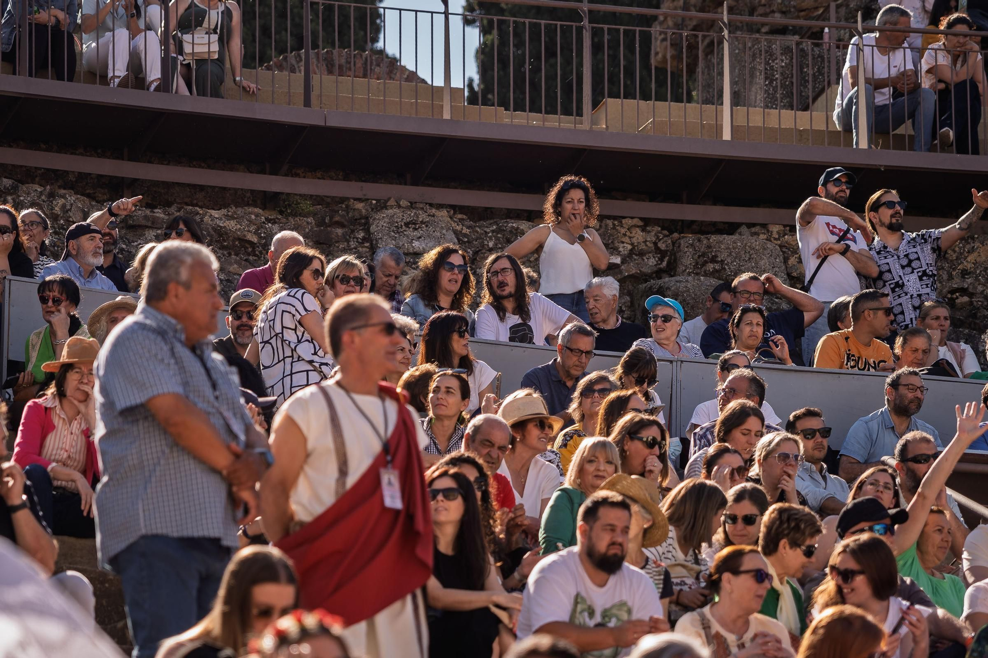 Fotogalería | Los escolares toman el Teatro Romano en Emerita Lvdica