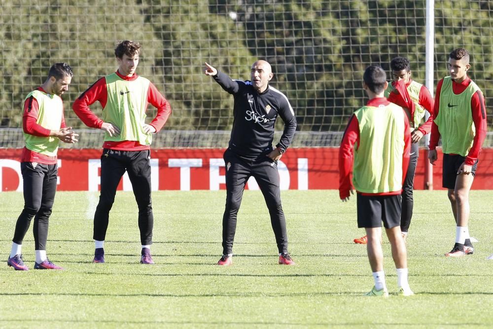 Entrenamiento del Sporting