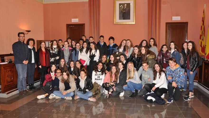 Intercambio de jóvenes ejeanos con alumnos franceses