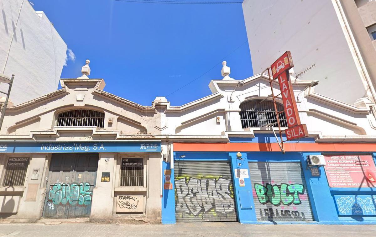 Naves de la Avenida de Giorgeta