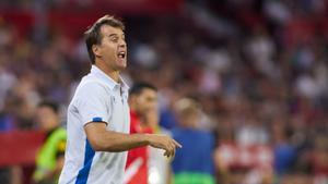 El entrenador del Sevilla FC, Julen Lopetegui