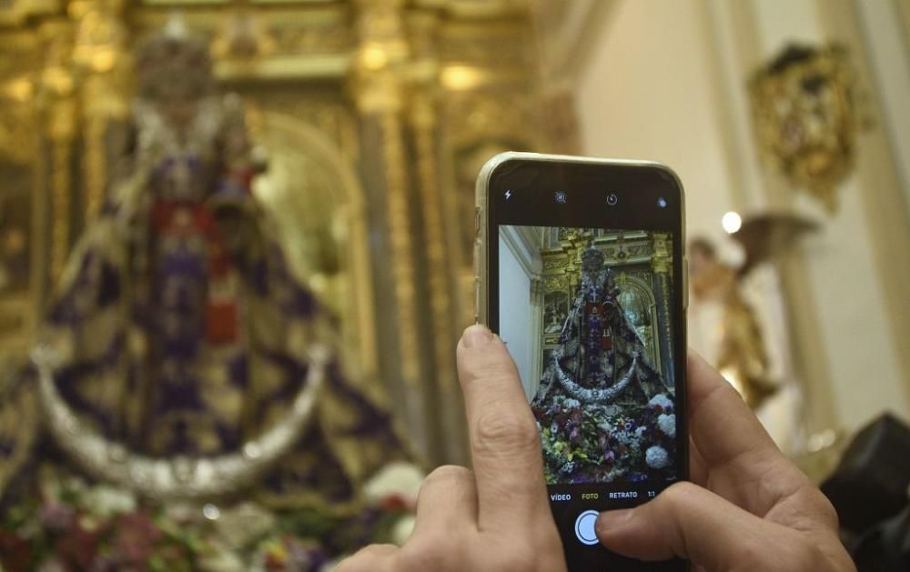 Bajada de la Fuensanta a la Catedral de Murcia